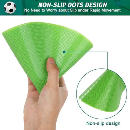 Spot Markers Rubber Floor Dots 9 Inch 10 24Pcs 30Pcs 30Pcs Non