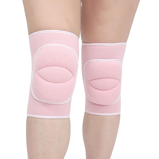 Kids Adults Protective Knee Pads, Thickened Padded Sponge Knee Brace Knee Support for Football Volleyball Dance Skating Basketball Sports
