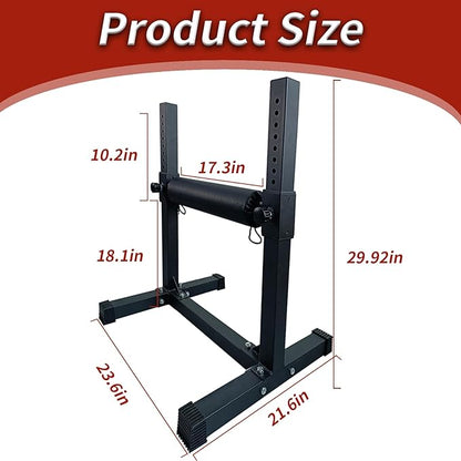 Bulgarian Split Squat Stand With 11-Level Single Leg