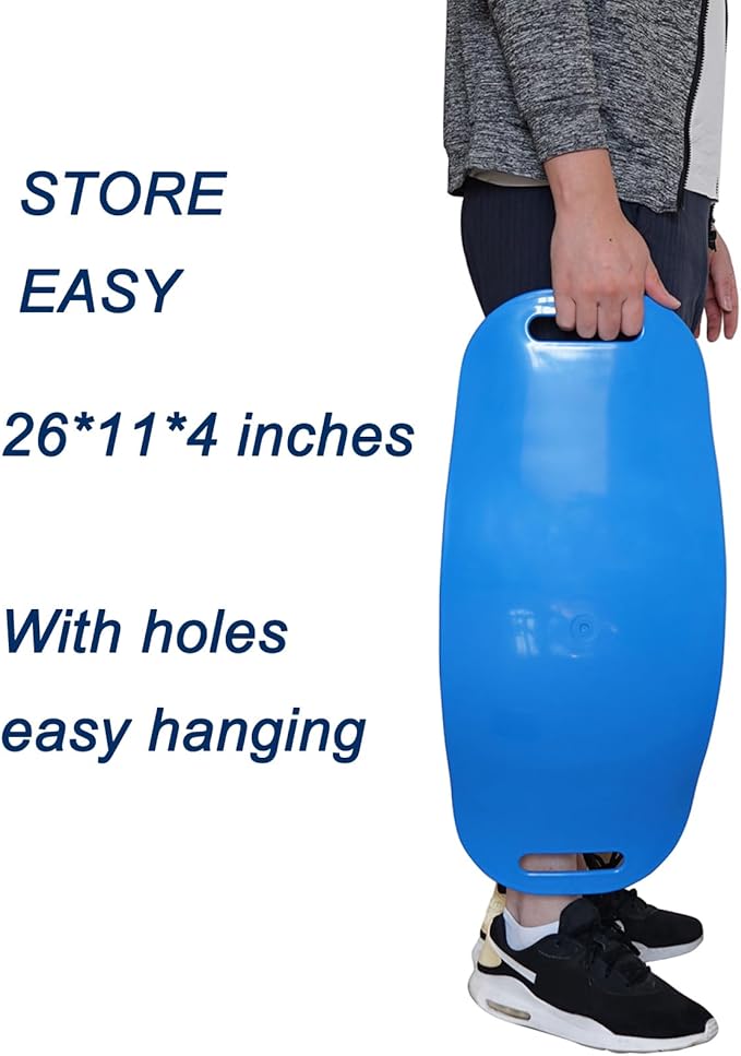 Balance Simply Board with Workout Mat - Yoga Fitness Balance Board for Core Training
