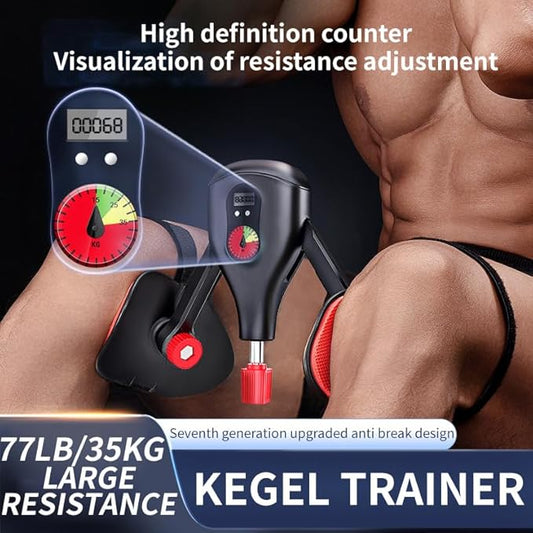 Thigh Master 0-77 lbs Adjustable Resistance with Fixed