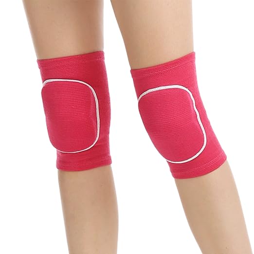 Men Women Protective Knee Pads, Anti-Slip Padded Sponge Knee Brace Knee Support for Football Volleyball Dance Skating Basketball Sports