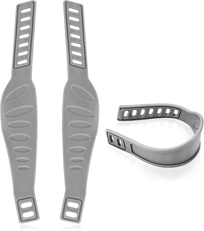 Exercise Bike Pedal Straps, Heavy Duty Adjustable Length Universal Pedal Strap Fits Most Bike Pedals Exercise Bike Bicycle Cycle for Home or Gym