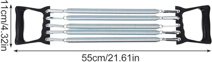 Kisangel 1pc Spring Chest Expander Arm Strength Exercise 5 Springs