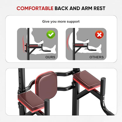 Power Tower Pull Up Bar Station