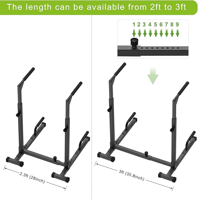 SELEWARE Heavy Duty Dip Bar