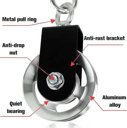 Luwint Ceiling Mount Fitness Pulley System - Heavy