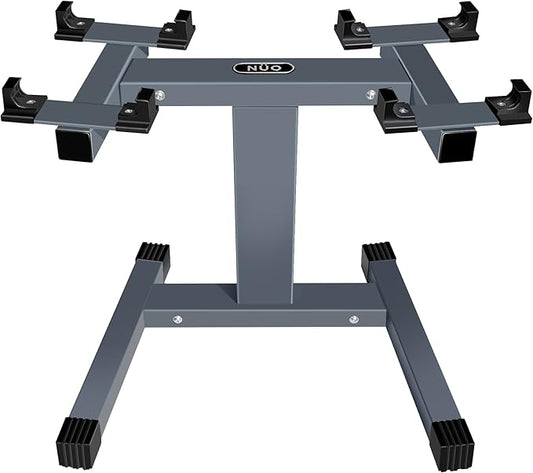 x NUOBELL Collaboration Product, Adjustable Dumbbell Rack and Stand.Dumbell Rack for Nuobell Dumbbells only