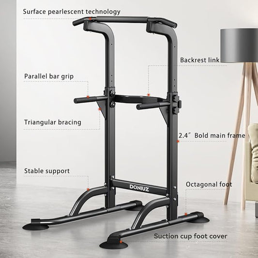 Power Tower Pull Up Bar and Dip Station