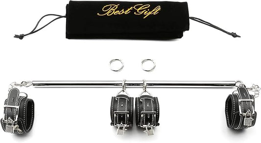 Silver Adjustable 3 in 1 Spreader Bar Set 4pcs Lichi