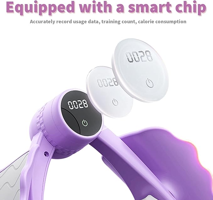 Thigh Master, Hip Trainer Exercise Equipment, Pelvic Floor 360° Rotation,