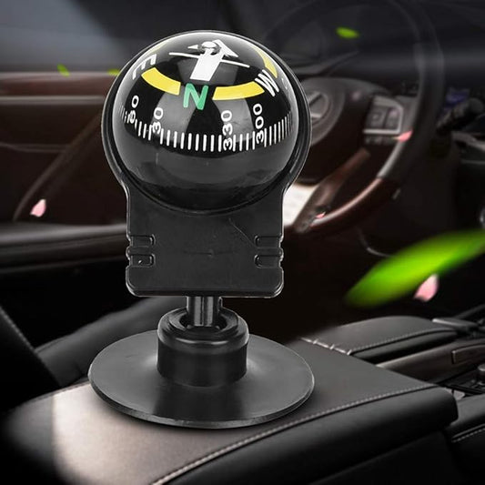 Car Compass Ball 2pcs Portable