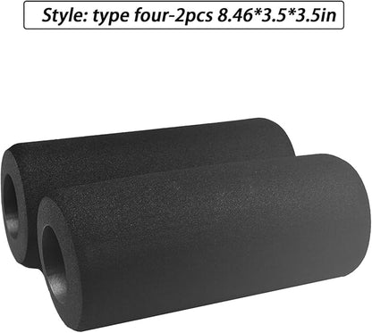 Foot Foam Pads Rollers Replacement(8.46 * 3.5 * 3.5in), Buffer Leg Tube Sponge for Marcy Smith Cage Machine, Padding Cover for Exercise Machine Home Gym Equipment Part Accesories.