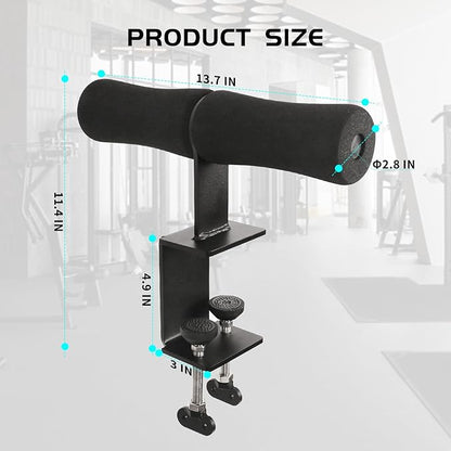 Nordic Curl Squat Rack Attachment: Leg Extension Attachment