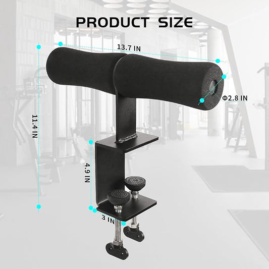 Nordic Curl Squat Rack Attachment: Leg Extension Attachment