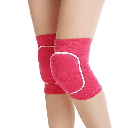 Men Women Protective Knee Pads, Anti-Slip Padded Sponge Knee Brace Knee Support for Football Volleyball Dance Skating Basketball Sports