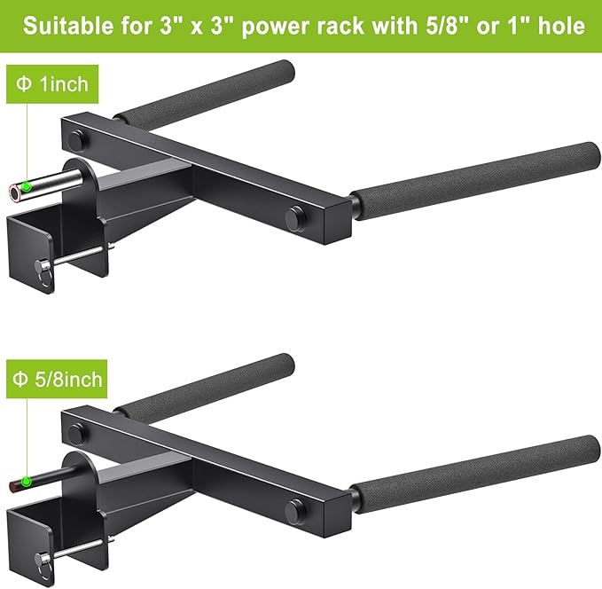 Y-Shaped Dip Bar for 2"x2"and 3"x3" Power Cage