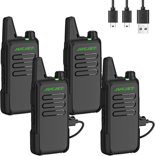 F20 Walkie Talkies 2 Way (4 Pack)