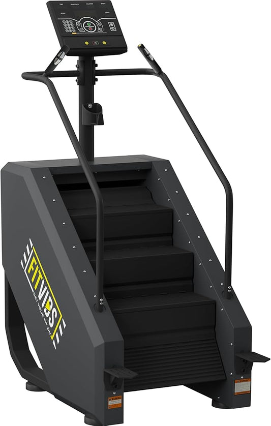 Stair Stepper Machine, Continuous climbing Stair Machine, Commercial Grade Stair Stepping Machine for Cardio and Lower Body Workouts, Max Load 375LBS