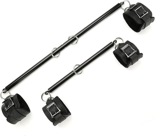 Sovyime 2pcs Silver Portable Restore Spreader Bar 4pcs Fur
