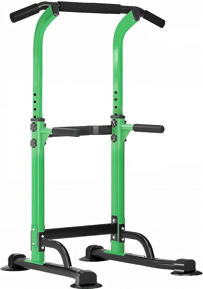 SogesPower Power Tower Dip Station Pull Up Bar