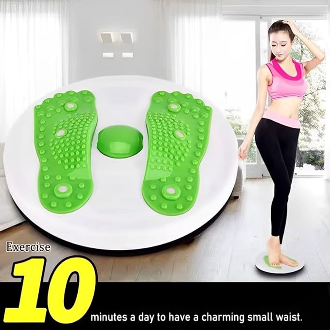 Twister/Ab Twister Board for Exercise Waist Twisting Disc (12 in)