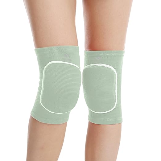Kids Adults Protective Knee Pads, Anti-Slip Padded Sponge Knee Brace Knee Support for Football Volleyball Dance Skating Basketball Sports