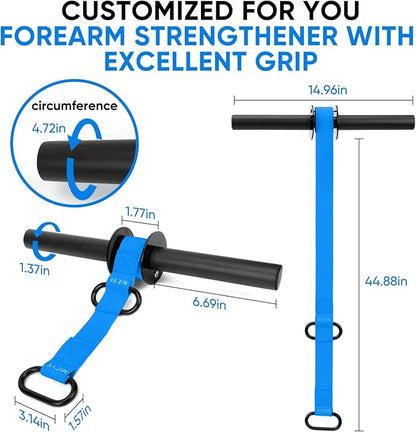 Forearm Strengthener and Wrist Roller 43.3 inch 51.2 inch