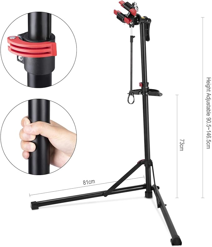 CXWXC Bike Repair Stand - Bike Stand for Maintenance Workstand - Bike Repair Stand Shop Home Mechanics for Mountain Bike and Road Bike