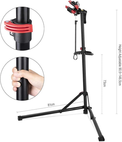 CXWXC Bike Repair Stand - Bike Stand for Maintenance Workstand - Bike Repair Stand Shop Home Mechanics for Mountain Bike and Road Bike