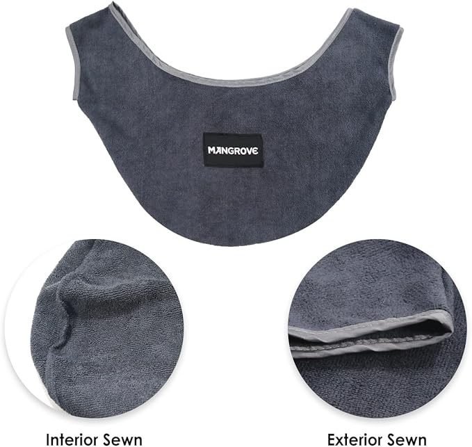 Mangrove Bowling Ball Polisher, Microfiber Bowling Towel See-Saw for Bowlers, Large Washable Bowling Shammy Seesaw, Ball Cleaner Holder Bag