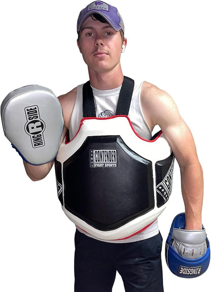 Contender Fight Sports Heavy Hitter Boxing Body Protector PBP Black/White