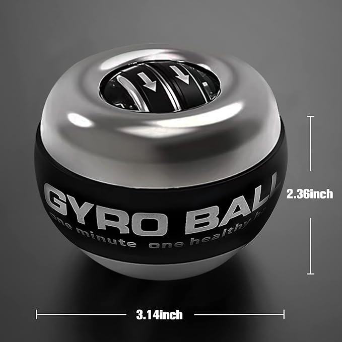 Wrist Trainer Ball Auto-Start Wrist Strengthener Gyroscopic Forearm