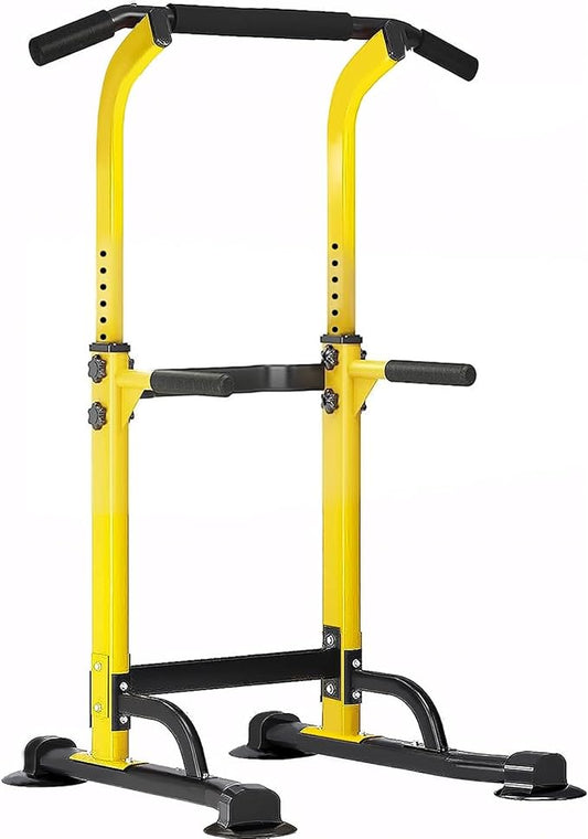 SogesPower Power Tower Dip Station Pull Up Bar