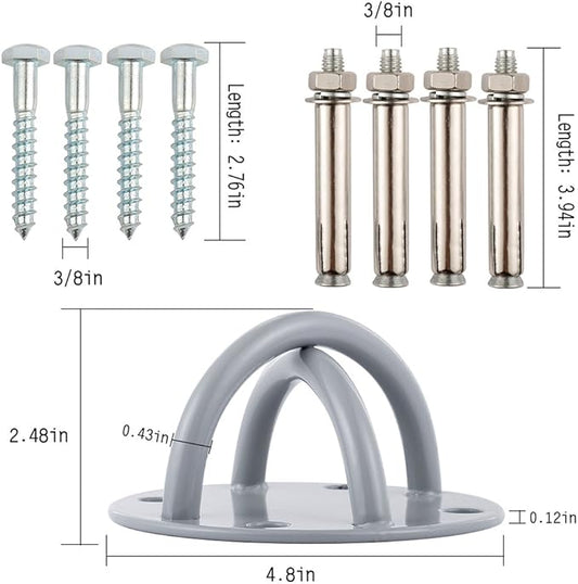 Wall Ceiling Mount Bracket for Gym & Home