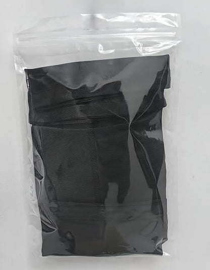 Topeter Kids Protective Knee Pads 1 Pair Basketball Crashproof Antislip Knee Sleeves Youth Black YXL