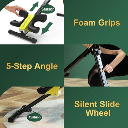 leikefitness Height Adjustable Ab Trainer Abdominal Whole Body AB9380