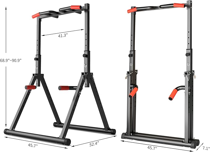 Power Tower Pull Up Bar Station