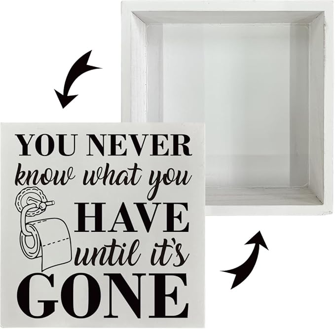 Bathroom Decor Sign