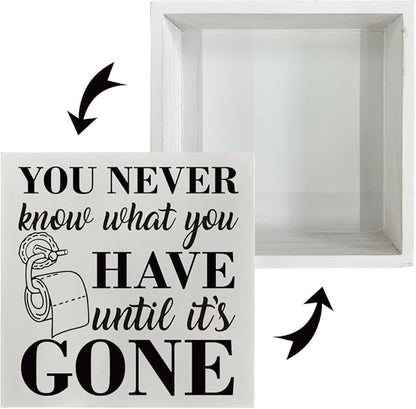 Bathroom Decor Sign