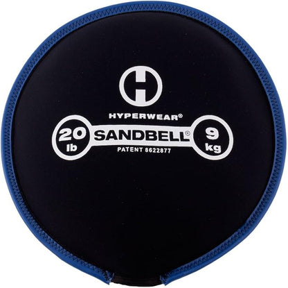 HYPERWEAR SandBell Sandbag Workout Bag Pre-Filled with Clean 2lb -50lb) -50lb)