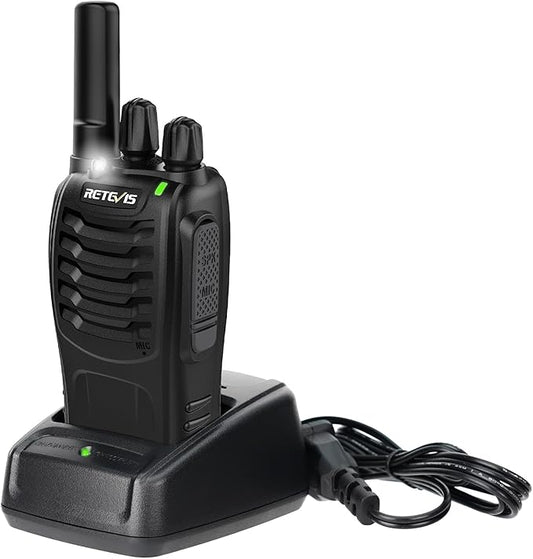 Retevis H-777 Walkie Talkie Rechargeable Long Range Free(1 Pack)