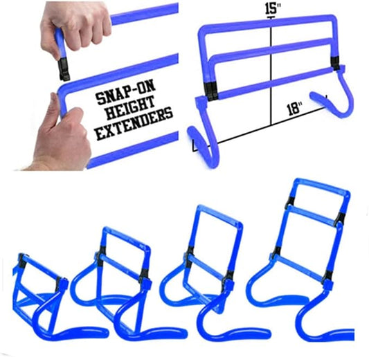 Adjustable Speed Training Hurdles Fitness & Speed Training