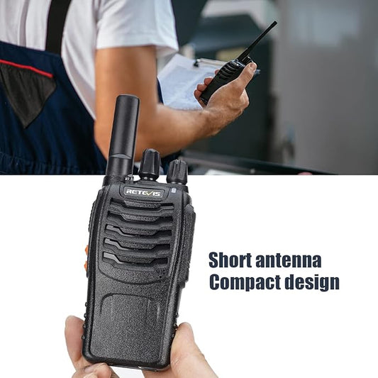 Retevis H-777 Walkie Talkie Rechargeable Long Range Free(1 Pack)