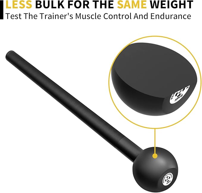 POWER GUIDANCE Steel Mace Macebell Cast Iron Training (7lb to 25lb)