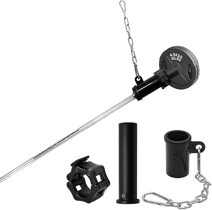 T-bar Row Platform with Chain Full 360°Swivel Eyelet