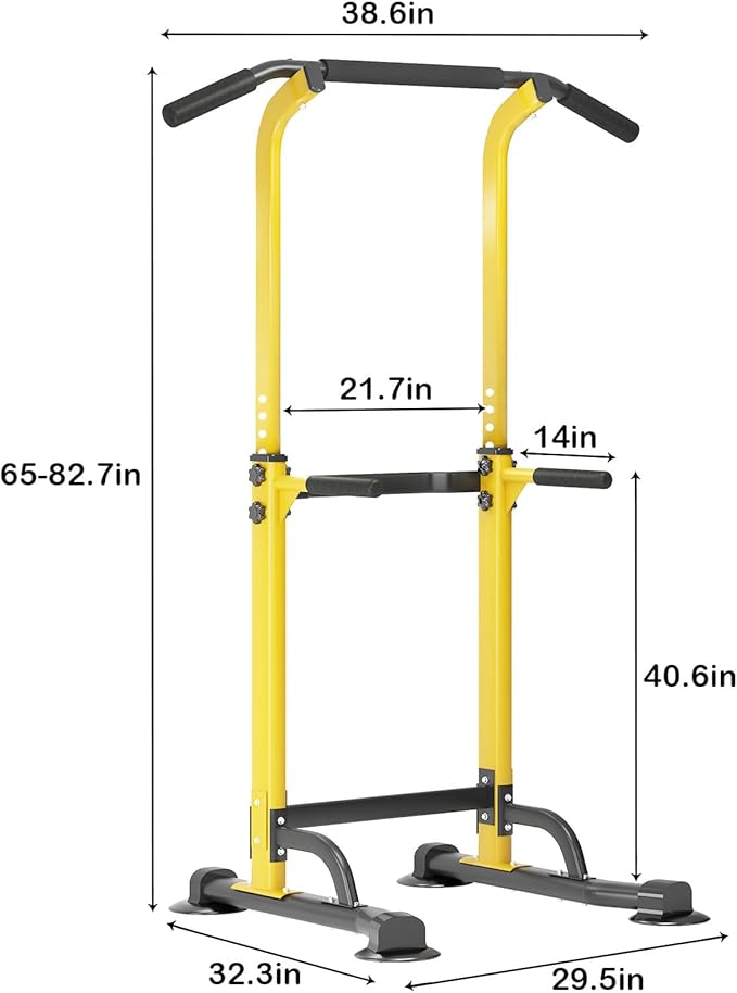 SogesHome Power Tower Pull Up Bar and Dip