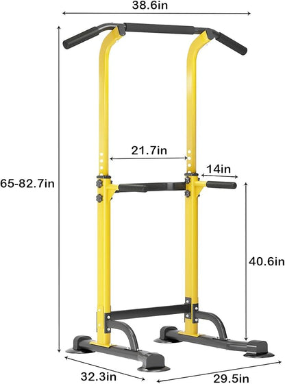 SogesHome Power Tower Pull Up Bar and Dip