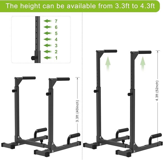 SELEWARE Heavy Duty Dip Bar