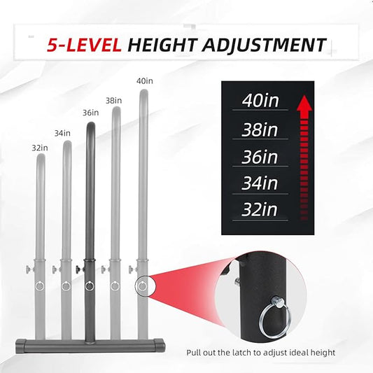 Adjustable Dip Bars for Home Gym Workout